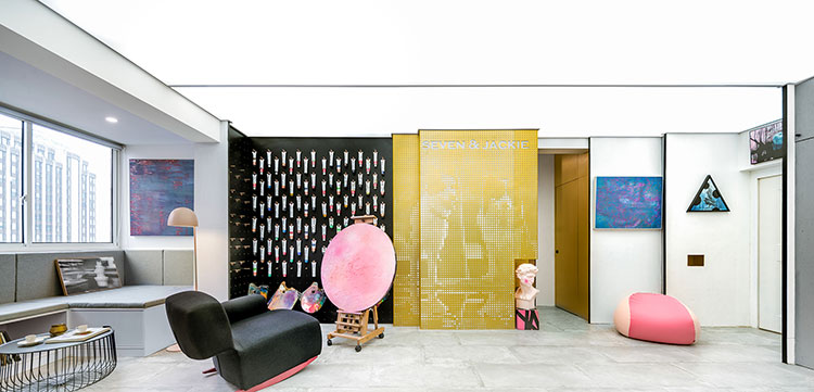 Topos Design Clans Turns Shanghai Apartment Into Home Art