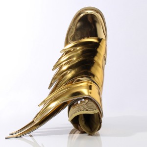 gold adidas with wings