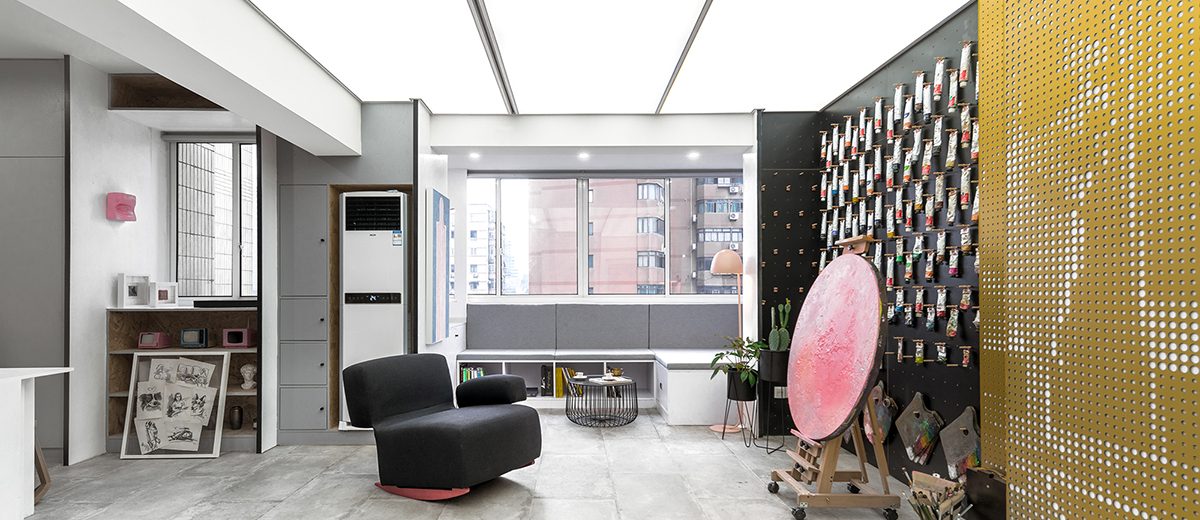 Topos Design Clans Turns Shanghai Apartment Into Home Art