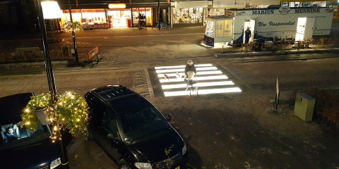 Lighted Zebra Crossing