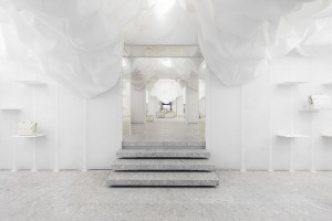 Valextra Pop-Up Store in Milan by Snarkitecture
