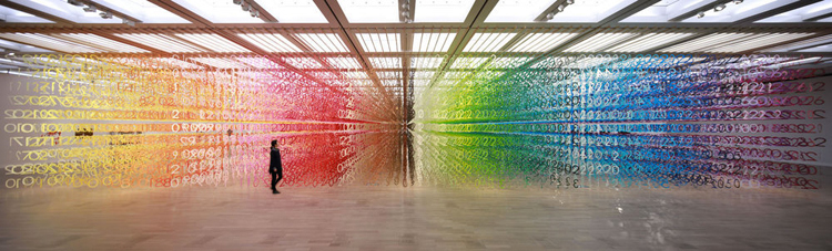 Forest of Numbers by Emmanuelle Moureaux 