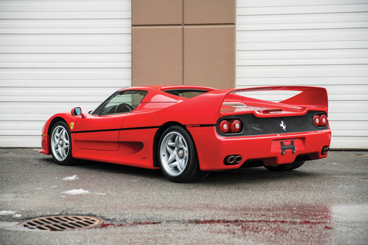 Mike Tyson's 1995 Ferrari F50 Goes Up To Auction