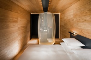 Morphosis Rooms at 7132 Hotel in Vals, Switzerland