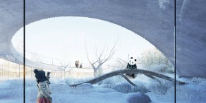 BIG Unveils Panda House for Copenhagen Zoo