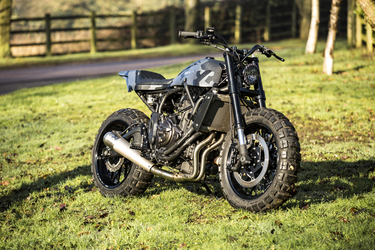 New 'double-style’ Yard Built XSR700 by Rough Crafts