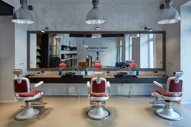 Tony Adam's Barbershop in Prague by OOOOX