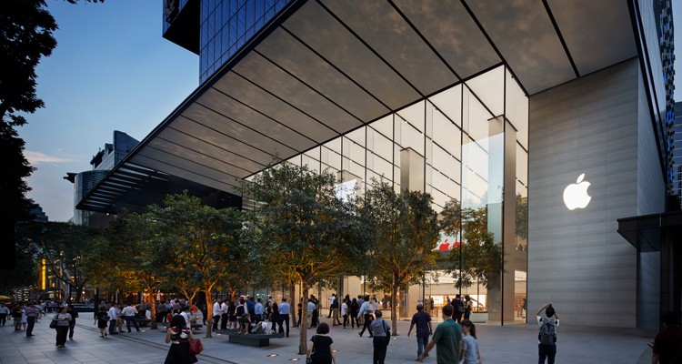 Foster + Partners Apple Orchard Road Store in Singapore