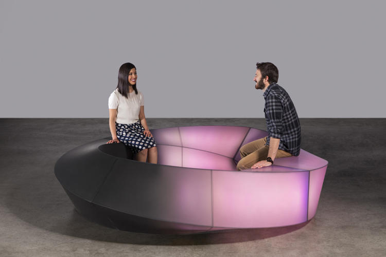 Mobius Interactive Bench by Louis Lim