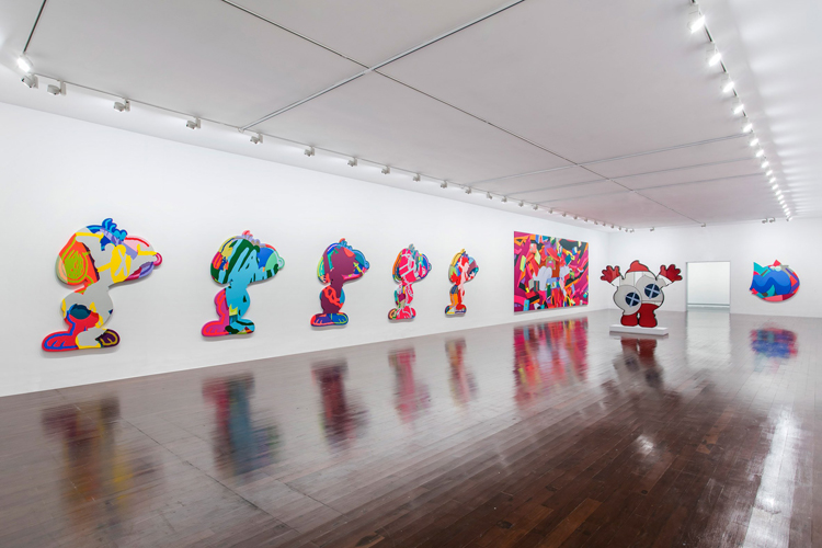 ArandaLasch Conceived Exhibition Setting for KAWS Retrospective in Shanghai 