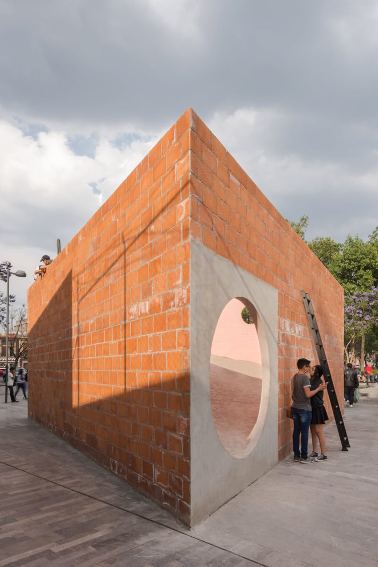 Matteo Ghidoni + Enrico Dusi Install A Triangolar Room in Mexico City