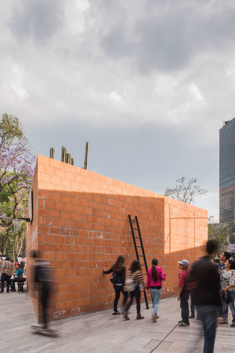 Matteo Ghidoni + Enrico Dusi Install A Triangolar Room in Mexico City