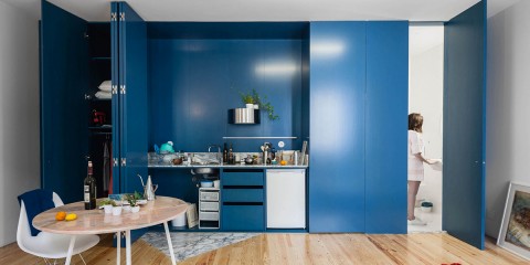 Fala Atelier Turns a Porto Single Family House into 5 Modern Flat