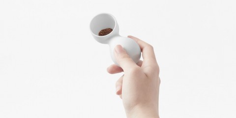 Powdered Soy Sauce Container design by nendo