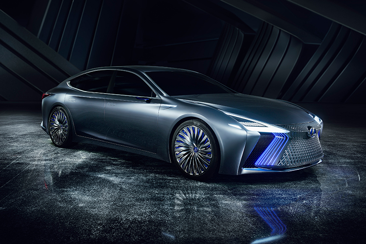 Lexus Unveils Its Autonomous LS+ Concept
