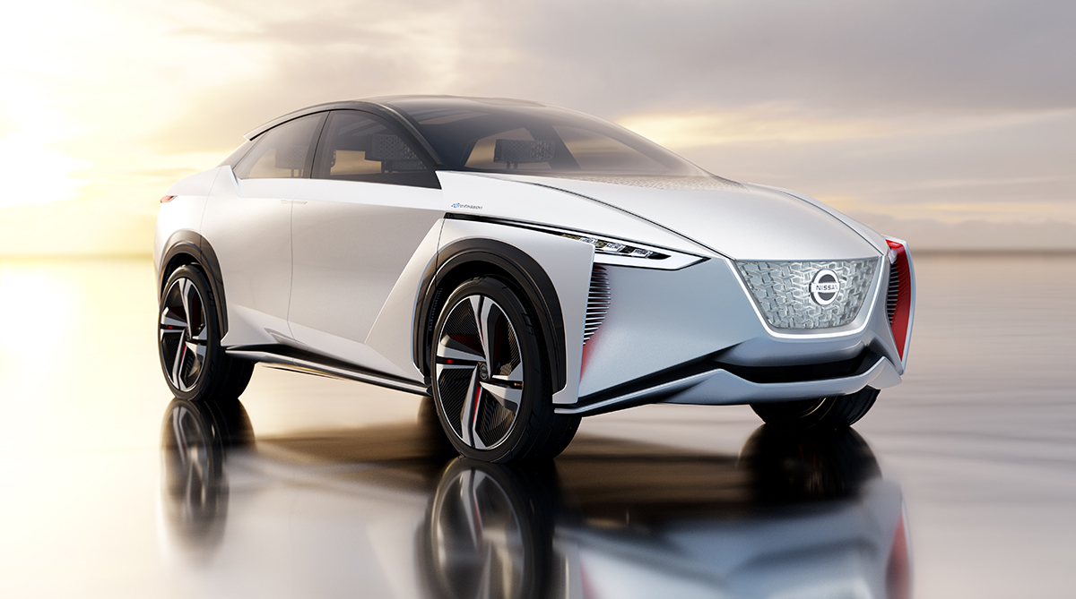 Nissan Unveils Its All-electric Crossover IMx in Tokyo