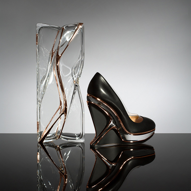 Charlotte Olympia x Zaha Hadid Shoe & Clutch Collection