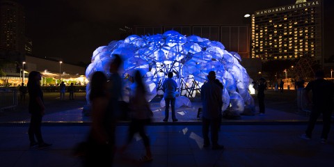 Dande-lier Pavilion by Colours: Collectively Ours at iLight Marina Bay 2017
