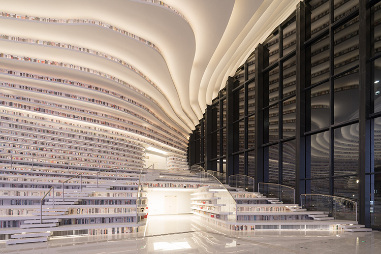 MVRDV Completes Tianjin Binhai Library