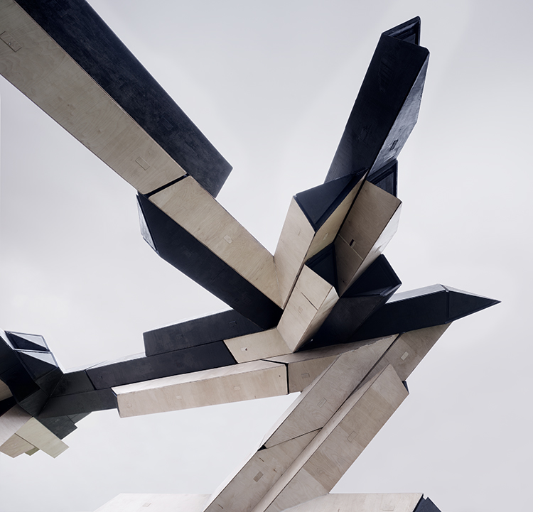 Gilles Retsin Designs Lego-like Wooden Pavilion