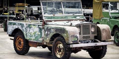 Land Rover Restores Lost 1948 4x4 prototype