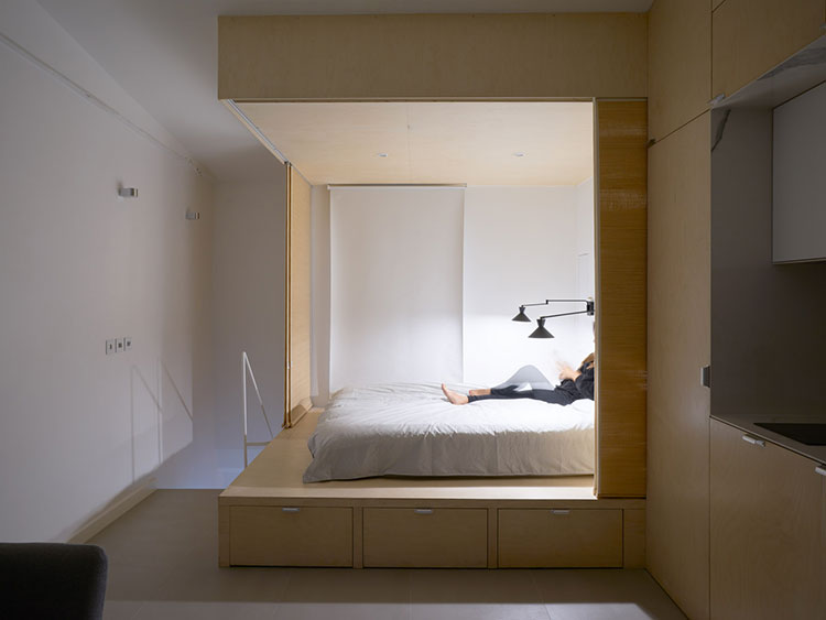 Nathalie Eldan Renovates 27 Square Meters Apartment in Paris