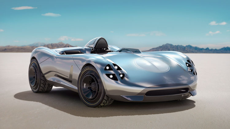 Hackrod Unveils The World’s First Virtual Reality-designed, AI-engineered, 3D-printed car.