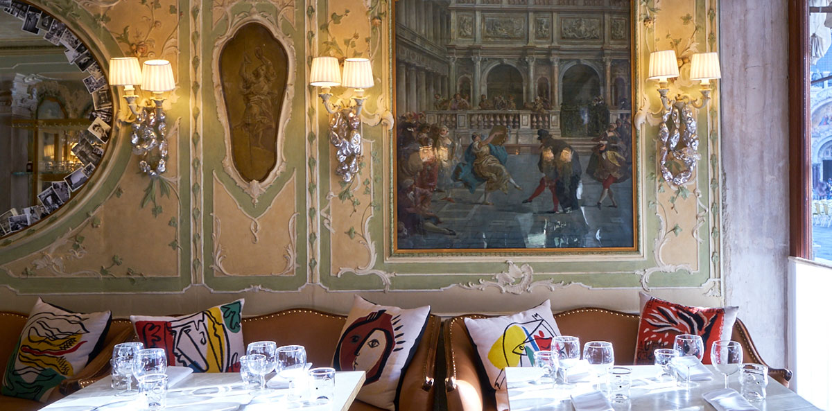 Philippe Starck Restores Quadri Restaurant in Venice