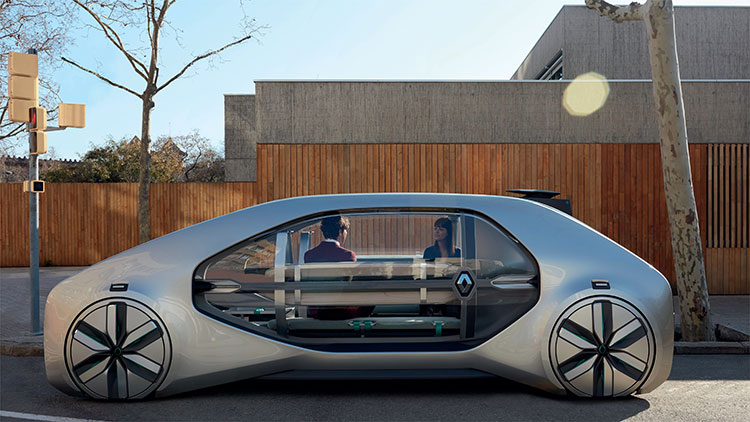 Renault Unveils EZ-GO Robo-vehicle Concept For Shared Urban Mobility