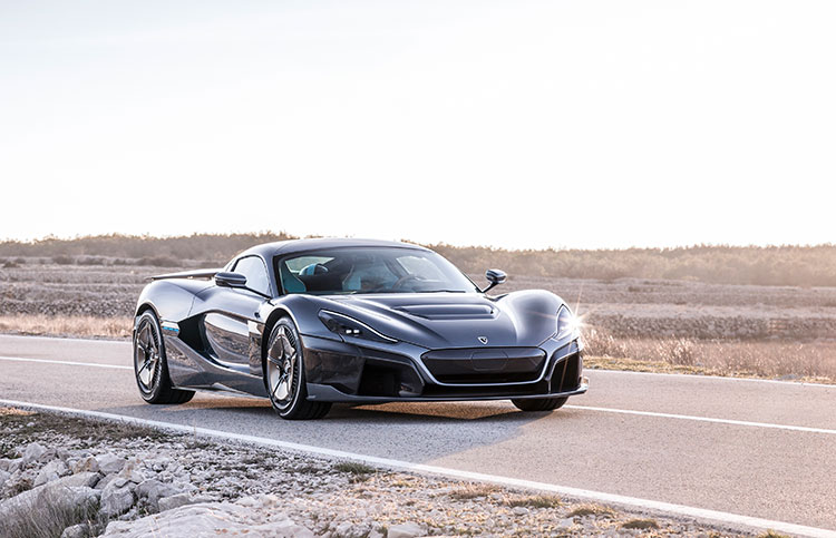 Rimac Unveils The All-electric, Self-driving C_Two Hypercar