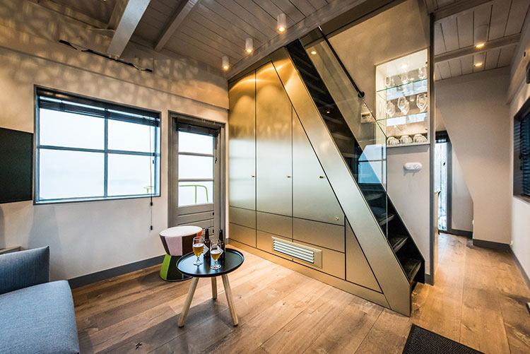 A Look Inside The Yays – Crane Apartment on KNSM-Island, Amsterdam 