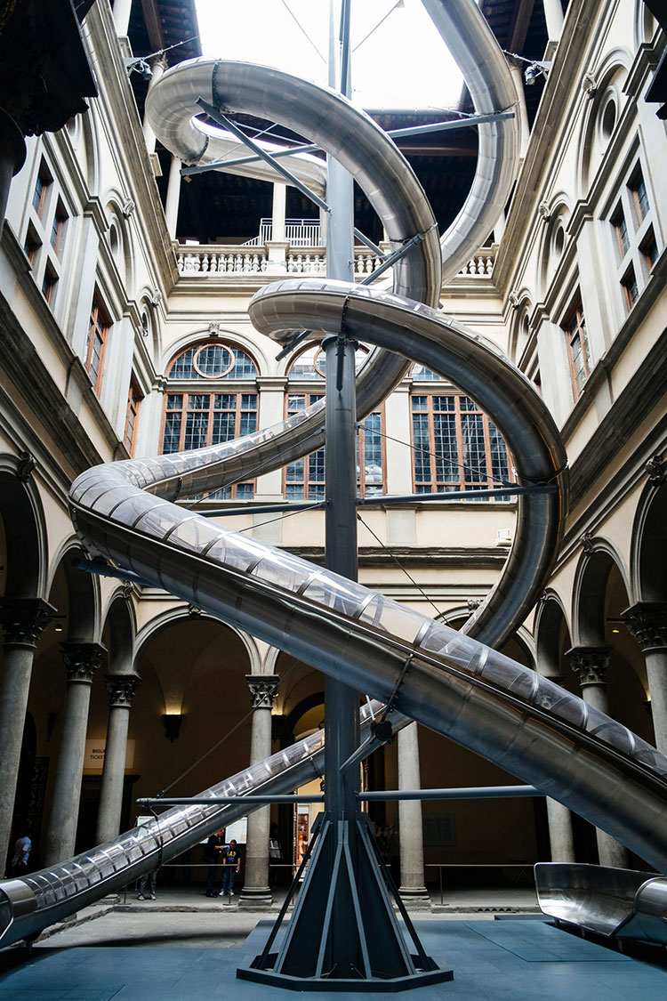 Höller and Mancuso's Florence Experiment Opens At Palazzo Strozzi