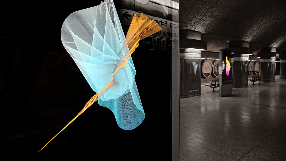Fabian Gatermann Turns Frankfurt Metro Station Into A Lighting Installation
