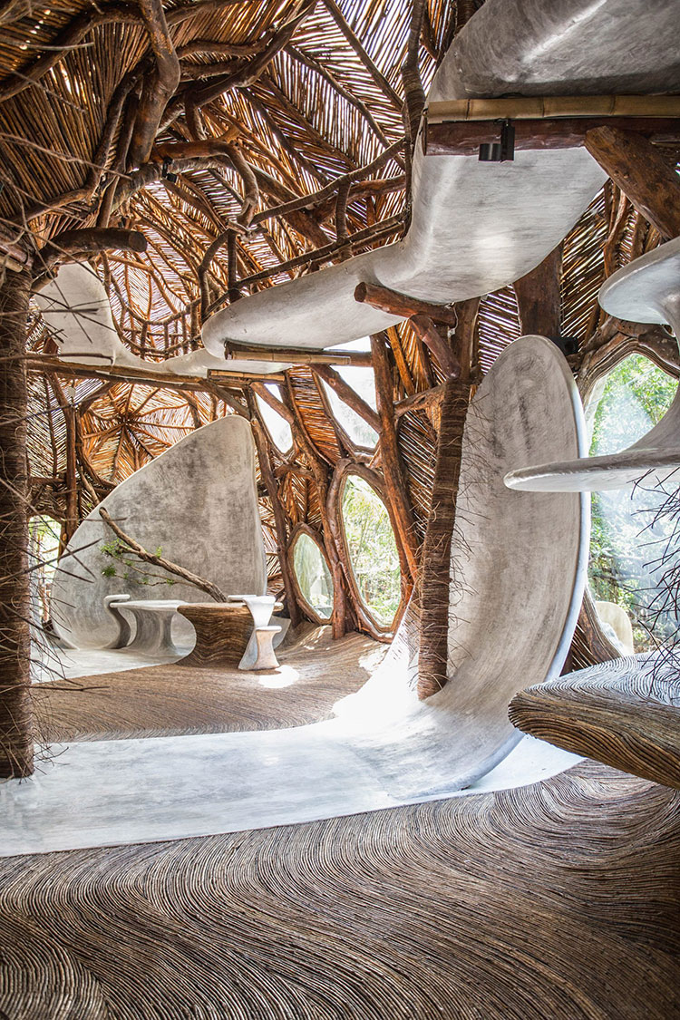 Peggy Guggenheim's Great-Grandson Opens Treehouse-like IK Lab Art Gallery in Tulum