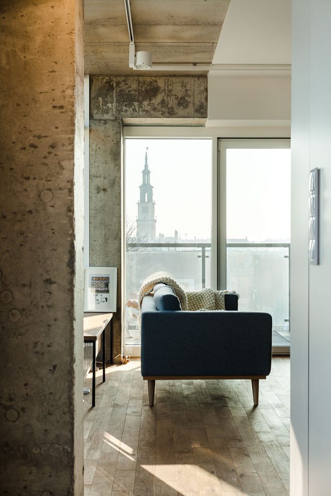 This Apartment In Poznań By Mili Młodzi Ludzie Offers Uninterrupted View Of The City
