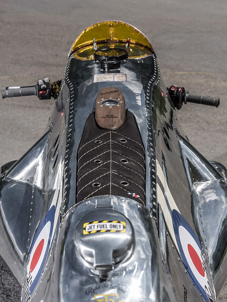 VTR Customs Unveils BMW Motorrad "Spitfire” Monster At Sultans of Sprint