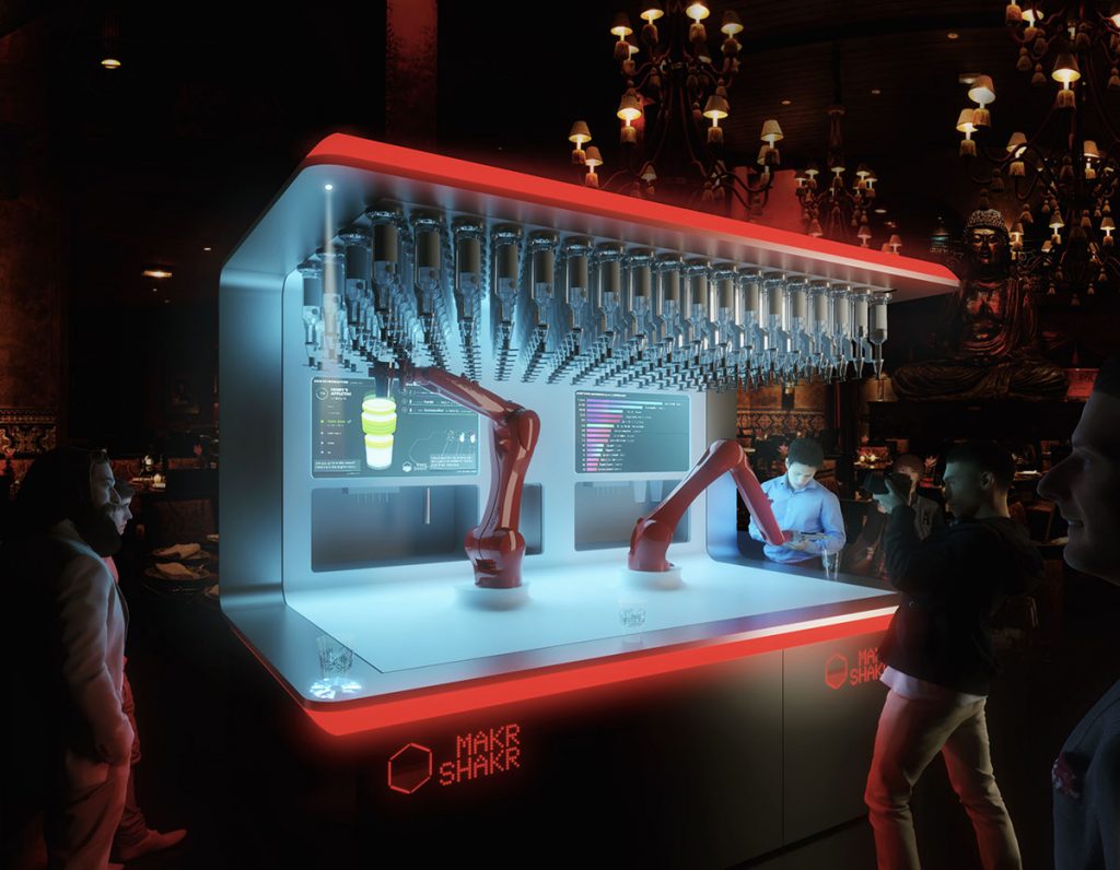 Carlo Ratti and Makr Shakr Introduce Nino, The First Mass-Market Robotic Bartender