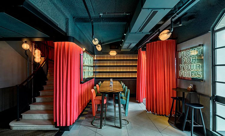 The Populist Bebek Restaurant By Lagranja Design, Istanbul