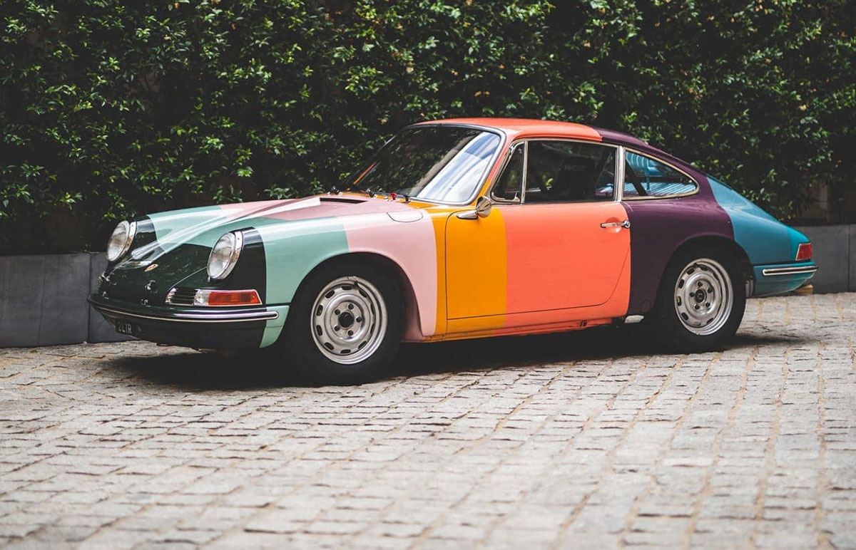 1965 Porsche 911 Gets The Iconic Paul Smith Stripes