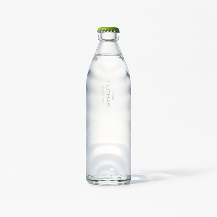 Nendo Designs Glass Sparkling Water Bottle For I Lohas