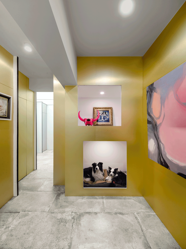 Topos Design Clans Turns Shanghai Apartment Into Home Art Studio