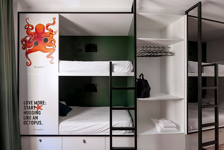 2060 The Newton Hostel and Market, Madrid, Spain