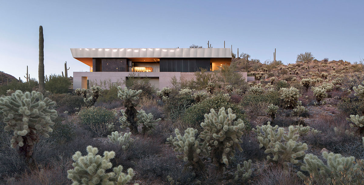 Wendell Burnette Designs Hidden Valley Desert House In Arizona