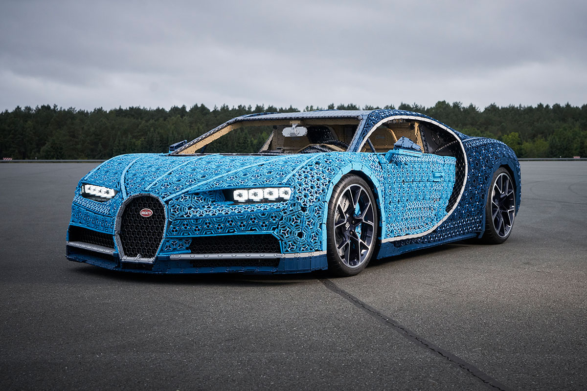 LEGO Built A Life-Size And Drivable Bugatti Chiron