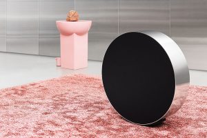 Michael Anastassiades Designs Bang & Olufsen's New Beosound Edge Rolling Speaker