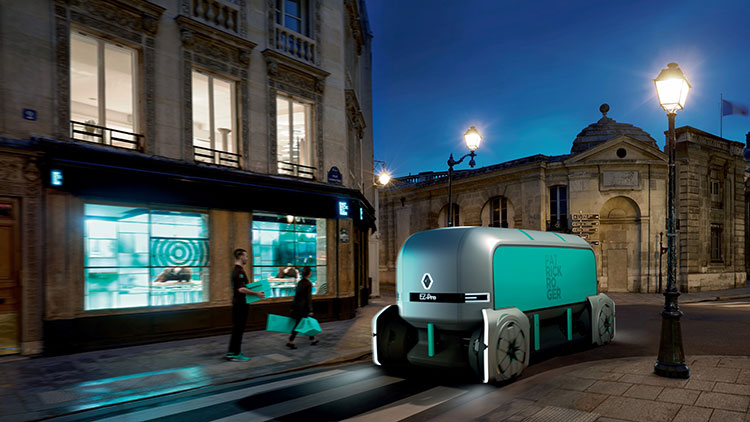 Renault Unveils EZ-PRO, An Autonomous Vehicle For Last-Mile Deliveries