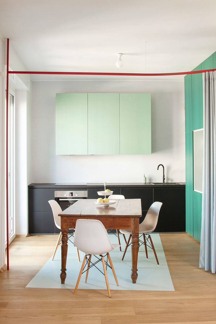 Sheet Apartment by ITCH Studio, Milan