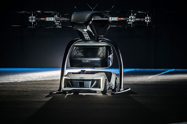 Audi, Airbus And Italdesign Test Flying Taxi Concept
