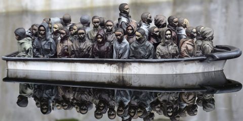 Banksy Boat Refugees Raffle / Choose Love