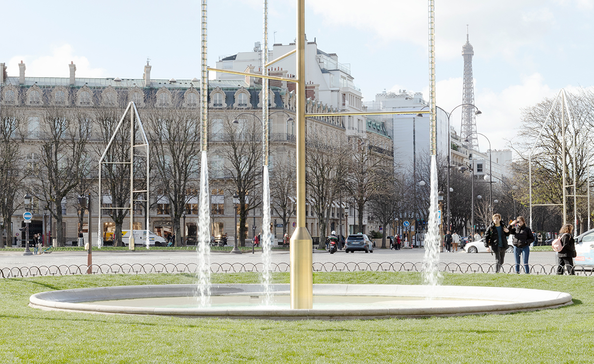 The Champs-Elysées Fountains, Paris, France / Ronan & Erwan Bouroullec